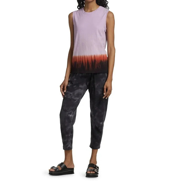 RAQUEL ALLEGRA Graphic Fitted Muscle Tank Size Large - Picture 1 of 9